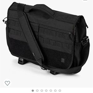 5.11 tactical overwatch messenger packs a padded 15’ laptop.  New